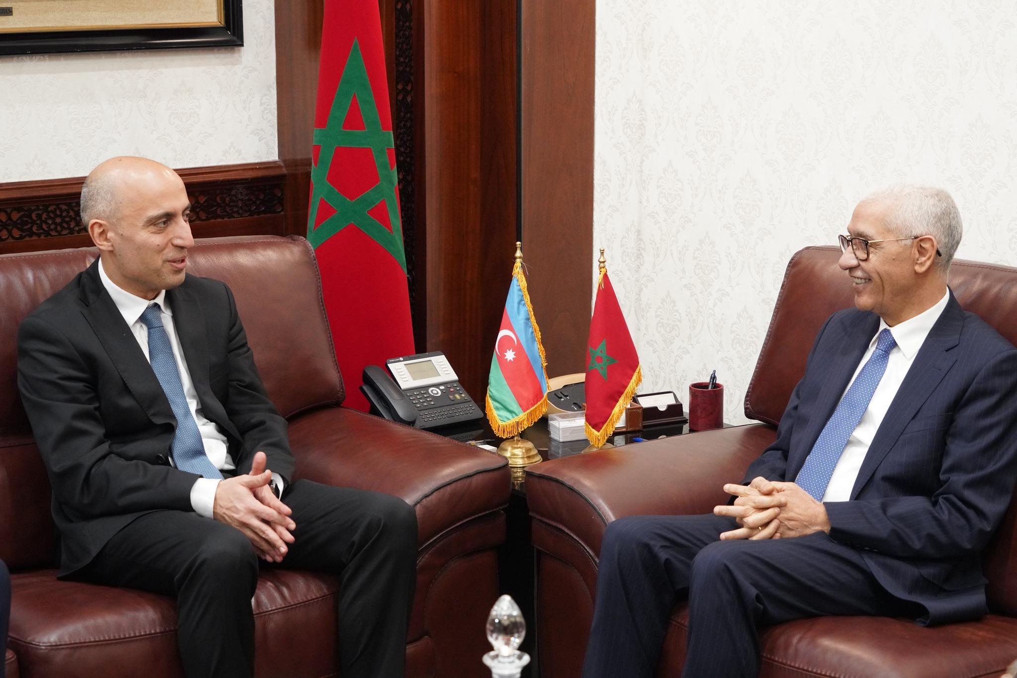 رئيس مجلس النواب يتباحث بالرباط مع وزير العلم والتربية الأذربيجاني رئيس مجلس النواب يتباحث بالرباط مع وزير العلم والتربية الأذربيجاني