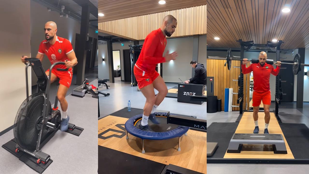 أمرابط يستمر في رحلة العودة مرتديا القميص الوطني