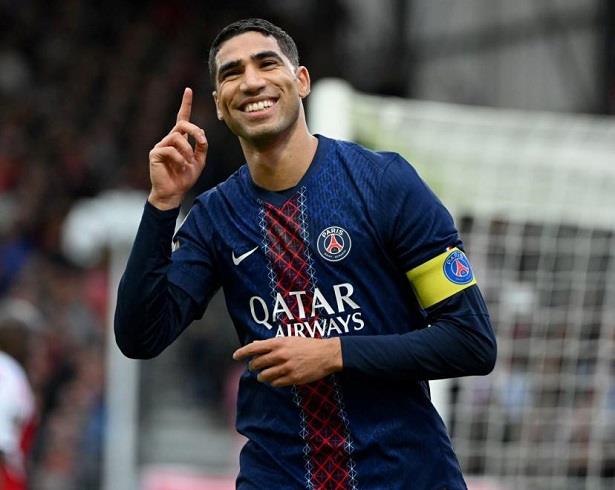 فيديو .. حكيمي يعود للتألق ويهز شباك موناكو