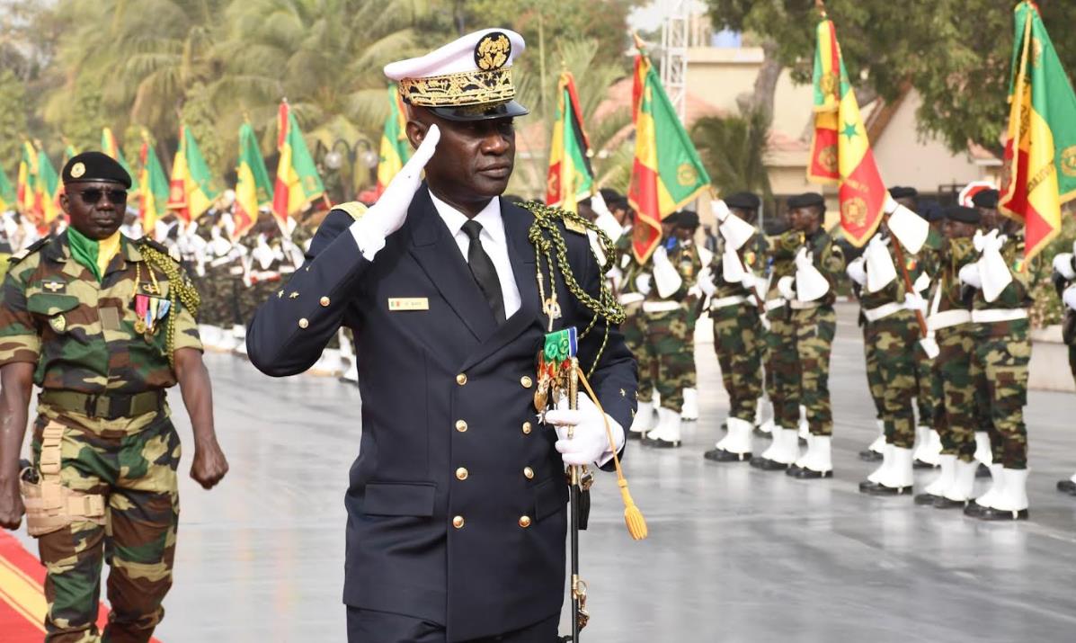 Sénégal : le vice-amiral Oumar Wade prend ses fonctions à la tête de l'armée