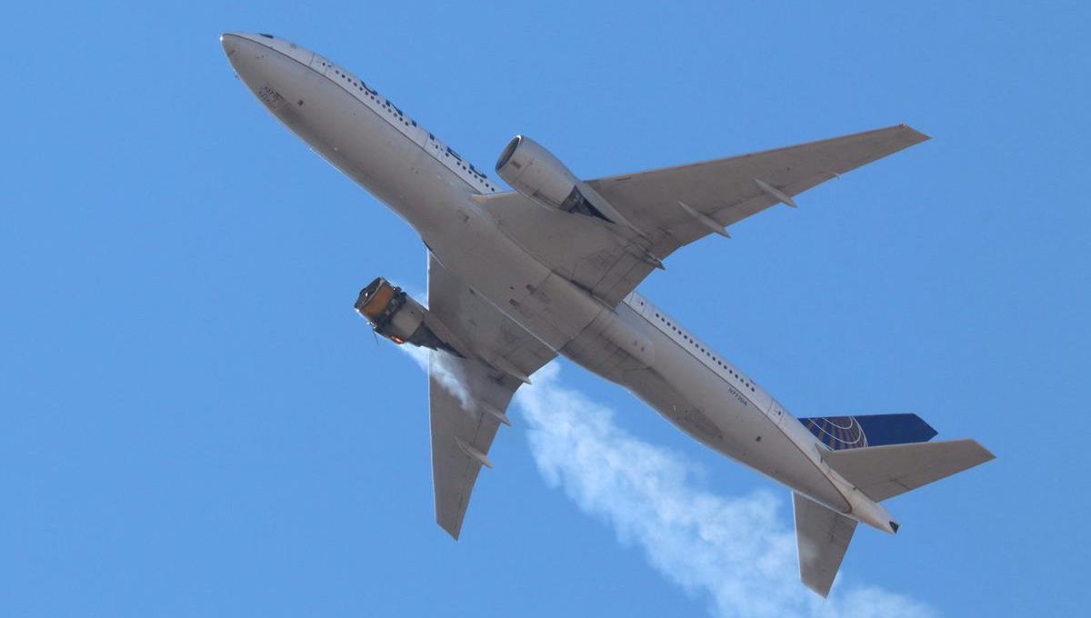USA: un avion s'enflamme en plein vol et atterrit sans dommage