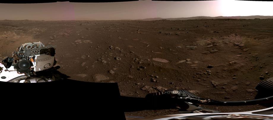 ناسا" تنشر أولى مشاهد لحظة نزول مركبة "برسفيرنس" على كوكب المريخ"