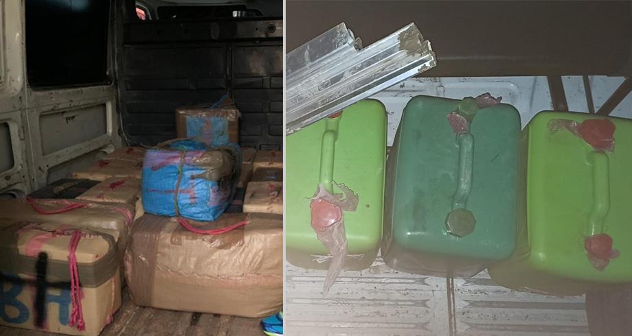 Tanger: Mise en échec d'une tentative de trafic international de drogue, 680 kg de chira saisis