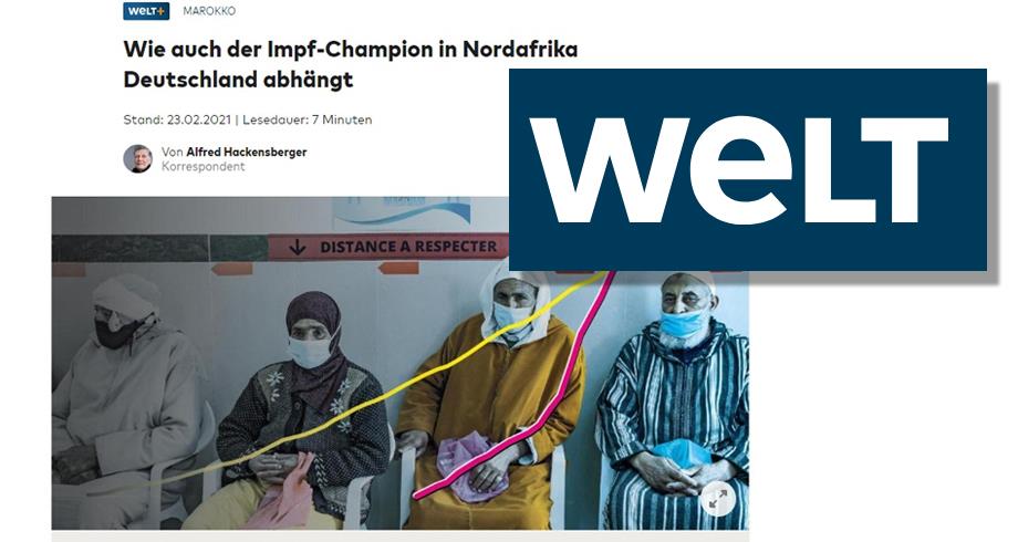 مجلة ألمانية وموقعها يشيدان بالمغرب كـ "بطل للتلقيح في شمال إفريقيا