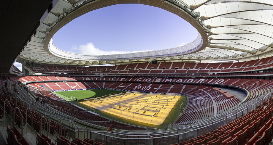 Espagne: le stade de l'Atletico de Madrid transformé en un centre de vaccination