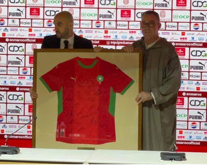 Émotion et reconnaissance... vibrant hommage de la FRMF à l'ancien entraîneur de la sélection nationale Walid Regragui