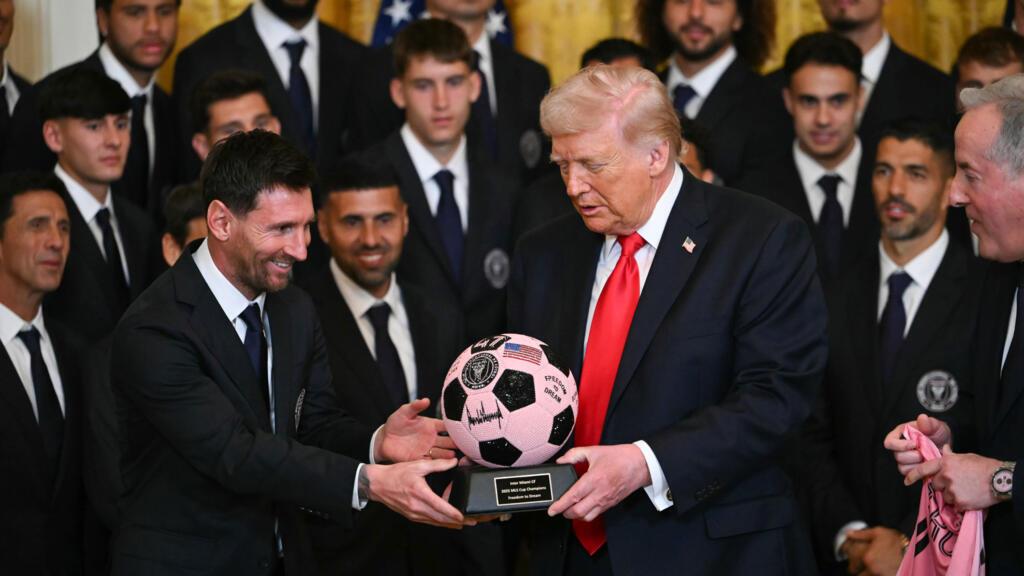 Le président Trump reçoit Messi et l'Inter Miami à la Maison Blanche