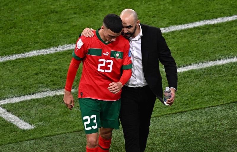 رسالة مؤثرة من الخنوس للركراكي: "لن أنسى أنك منحتني أول فرصة"