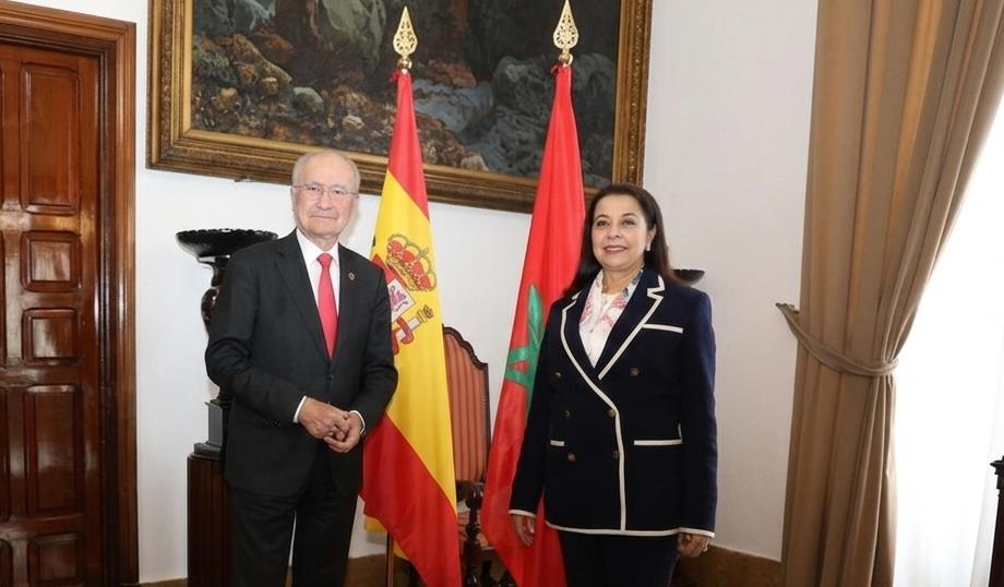 Coopération territoriale : l’ambassadeur du Maroc échange avec le maire de Malaga