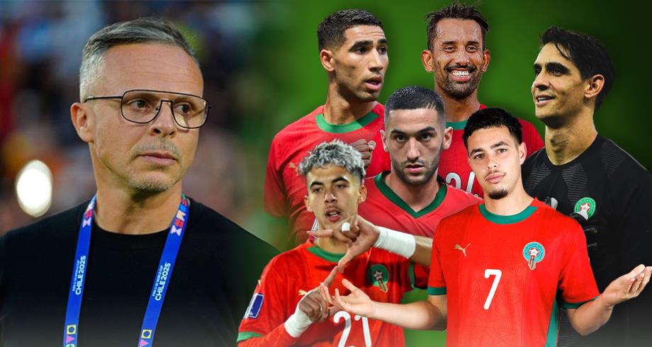 اللائحة الأولى لمحمد وهبي مع أسود الأطلس .. مفاجآت مرتقبة وأسماء جديدة