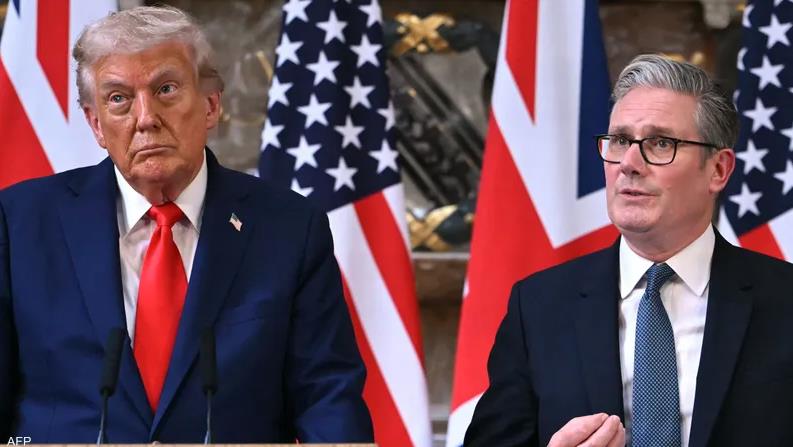 ستارمر وترامب يبحثان تطورات الوضع في الشرق الأوسط