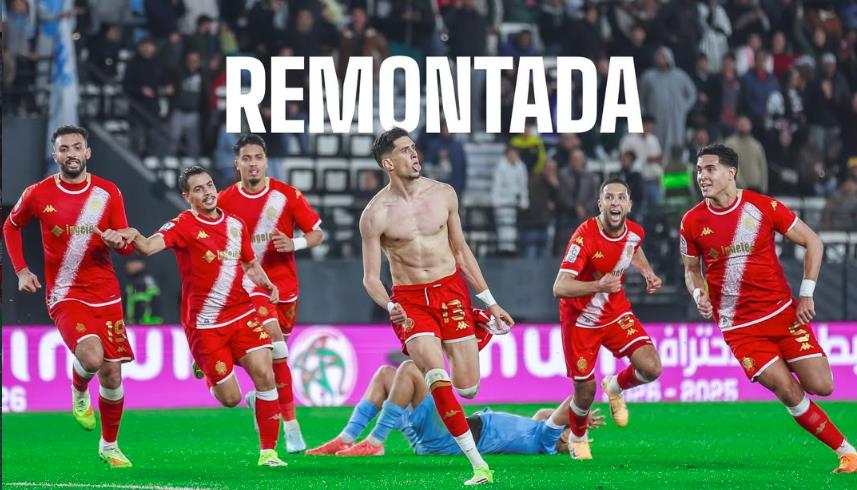 Remontada… Victoire dramatique du WAC sur la pelouse de l’Union de Touarga