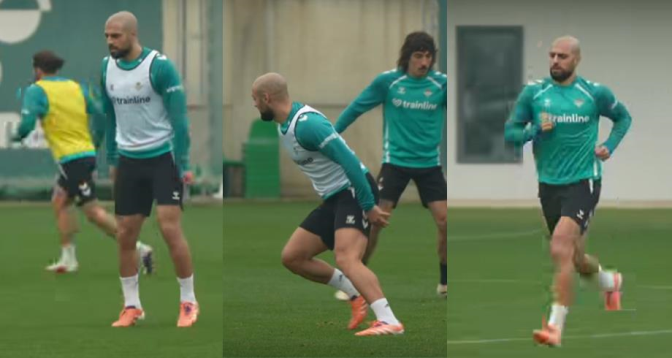 سفيان أمرابط يستأنف تدريباته جزئيا مع ريال بيتيس