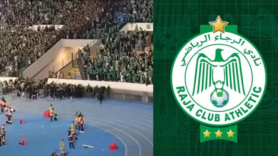  "Le protocole habituel a été respecté ", mais le chaos a régné : le Raja s’explique sur les incidents face à l’Olympic de Safi
