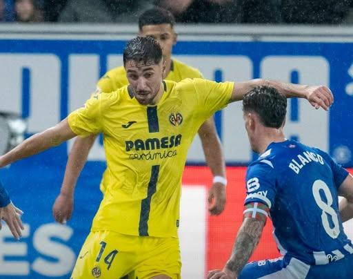 فياريال يتعادل مع مضيفه ألافيس