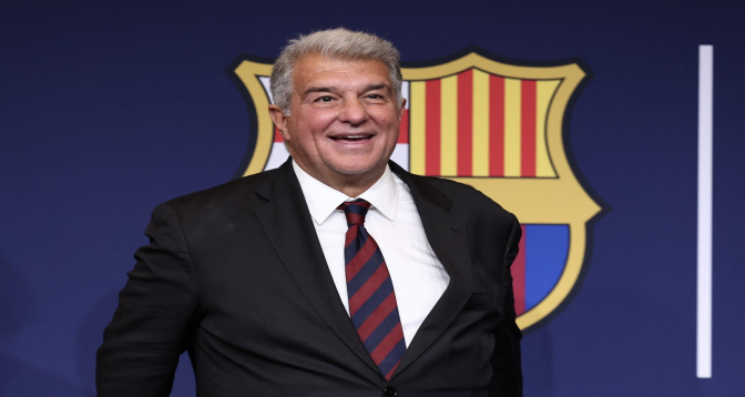 إعادة انتخاب لابورتا رئيسا لبرشلونة لخمس سنوات