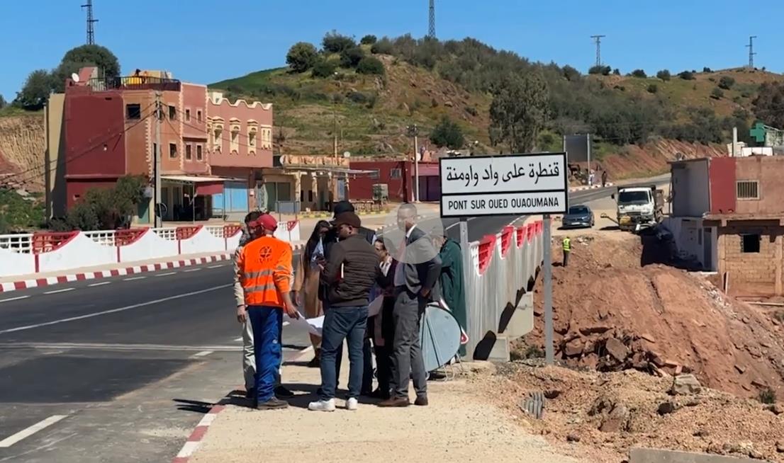 توضيح رسمي بخصوص تصدع قنطرة وادي واومانة بإقليم خنيفرة