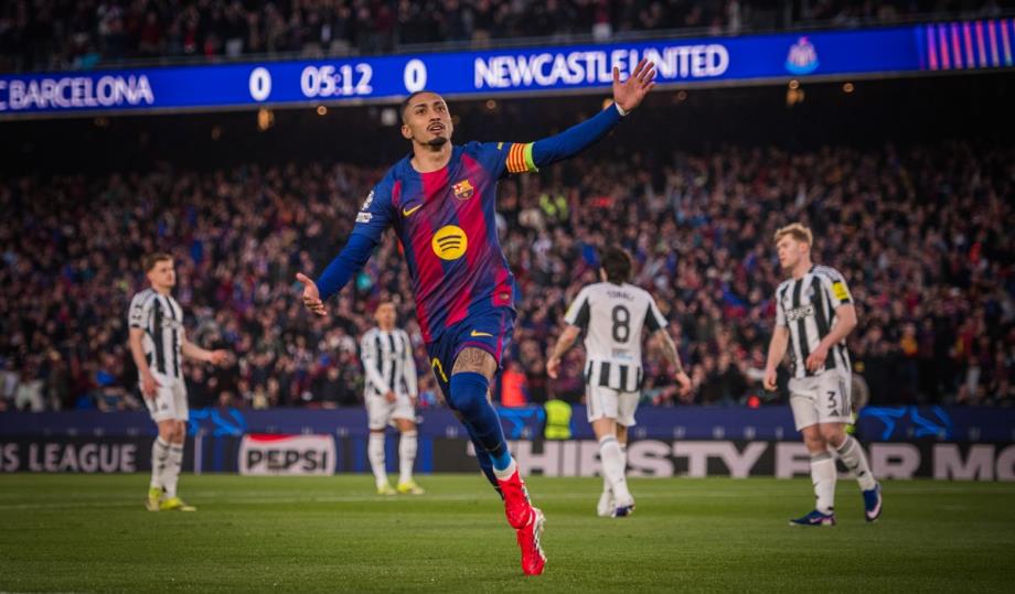 دوري أبطال أوروبا.. برشلونة يتأهل إلى ربع النهائي بفوزه العريض على نيوكاسل