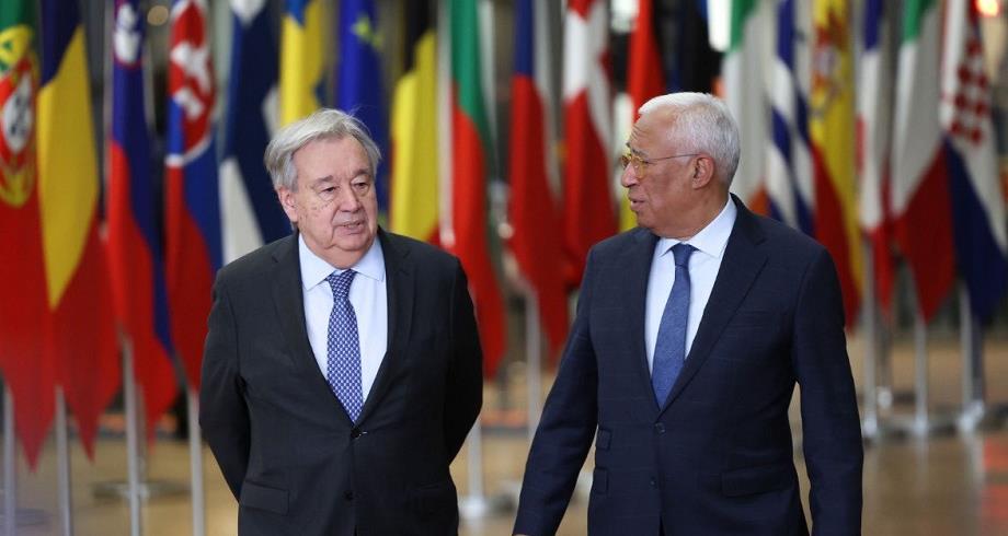 La crise au Moyen-Orient au cœur d'entretiens entre Antonio Guterres avec les présidents du Conseil européen et de la Commission européenne