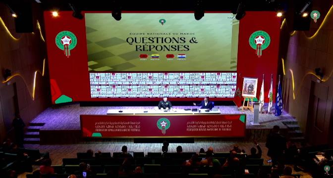 وهبي: "اللاعبون يملكون روحا وطنية عالية وارتباطا حقيقيا بالمغرب"