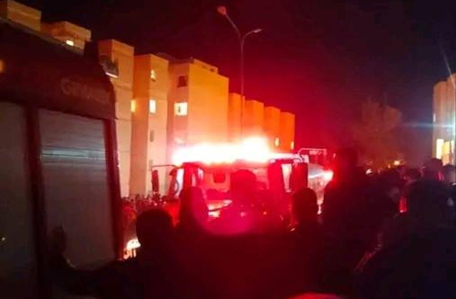 حريق بالحي الجامعي بوجدة دون تسجيل خسائر بشرية