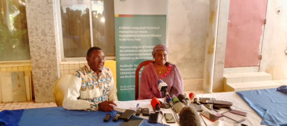 Burkina  : La CEDEAO compte accompagner le plan national de réponse humanitaire