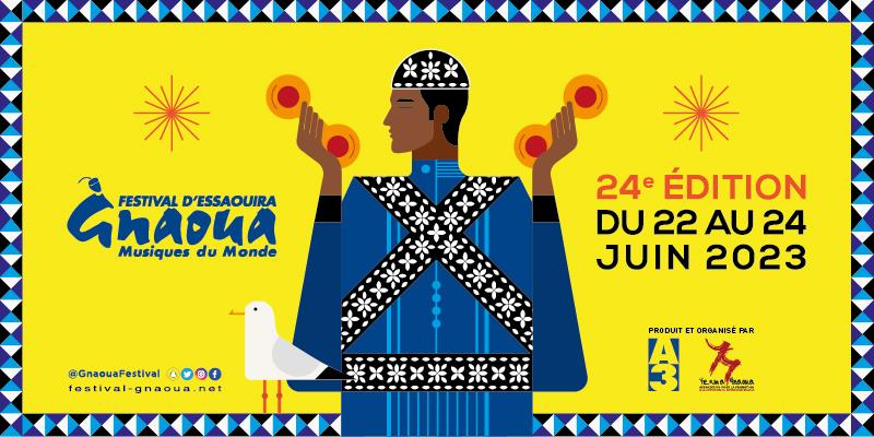 Festival Gnaoua et Musiques du Monde 2023 : RDV du 22 au 24 juin