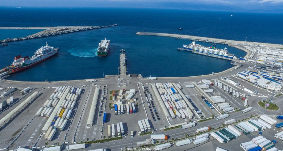 ارتفاع رقم معاملات السلطة المينائية طنجة المتوسط