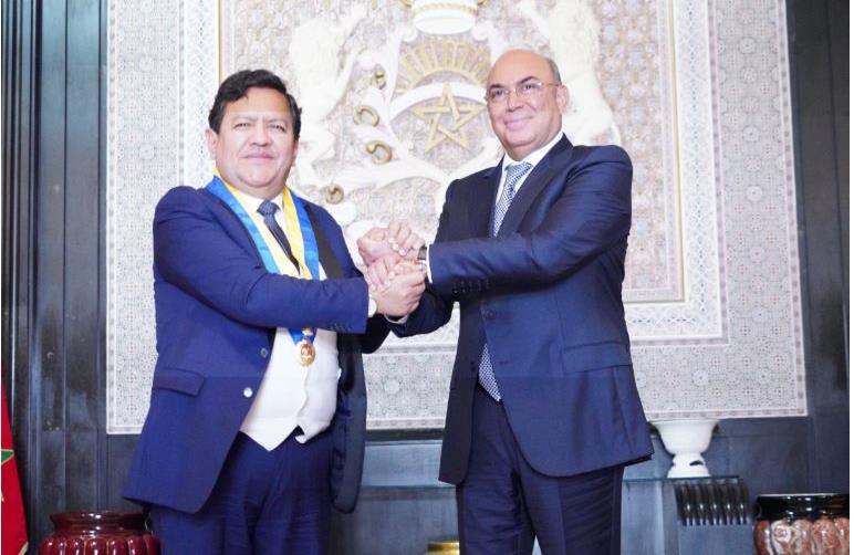 نائب رئيس مجلس النواب يجري مباحثات مع رئيس برلمان مجموعة دول الأنديز