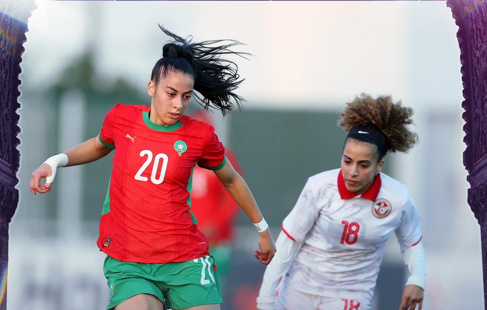المنتخب النسوي يهزم تونس بثلاثية في مباراة ودية