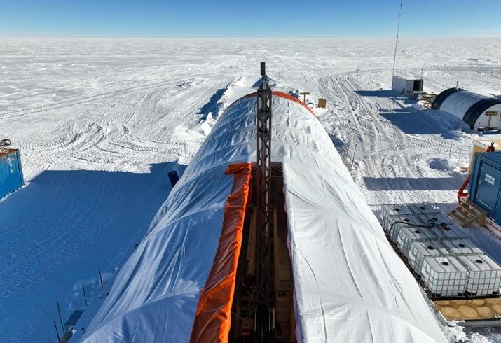 Antarctique : La Chine réalise un forage à 3.413 mètres sous la glace