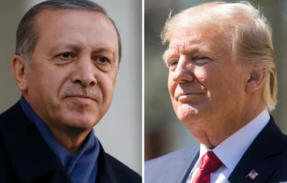 أردوغان وترامب يبحثان وقف إطلاق النار مع إيران