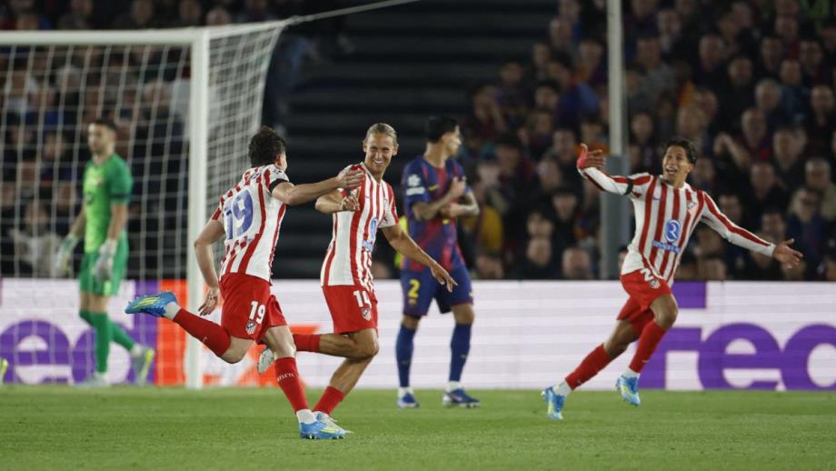 Ligue des champions : le Barça s'incline à domicile face à l'Atlético 2-0 en quart de finale aller