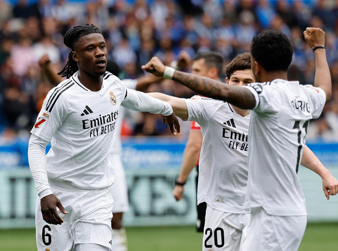 ريال مدريد يتخطى طرد مبابي ويهزم الافيس