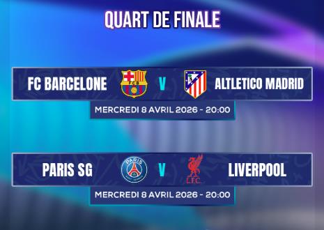 Ligue des champions : des 1/4 finales-retour sous haute tension Ligue des champions : des 1/4 finales-retour sous haute tension