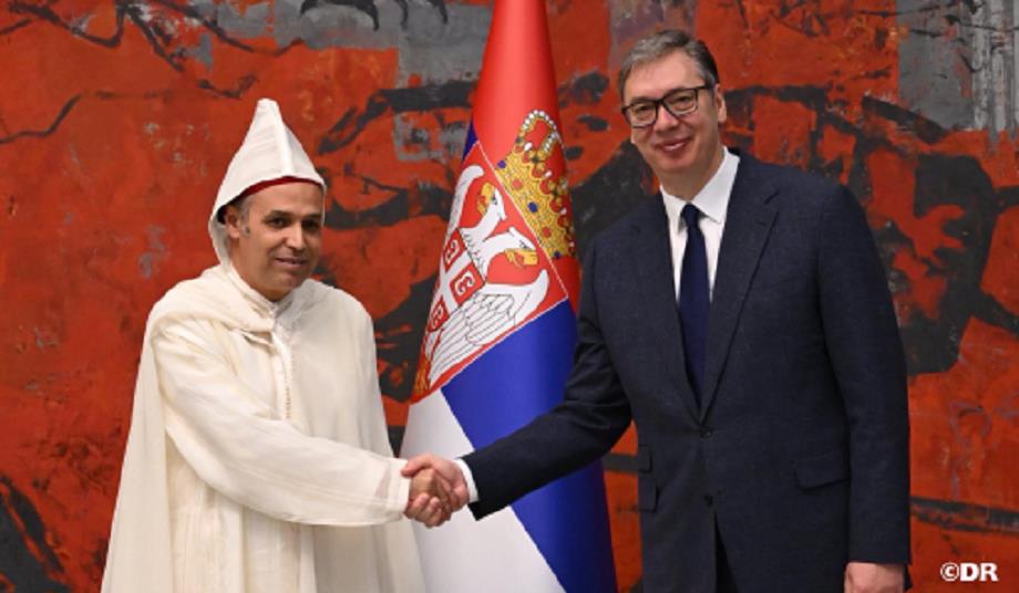 L'ambassadeur du Maroc à Belgrade remet ses lettres de créance au président de la République de Serbie