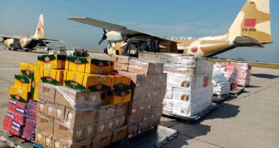 Don royal: arrivée à Beyrouth du premier lot des aides alimentaires destinées aux forces armées et au peuple libanais