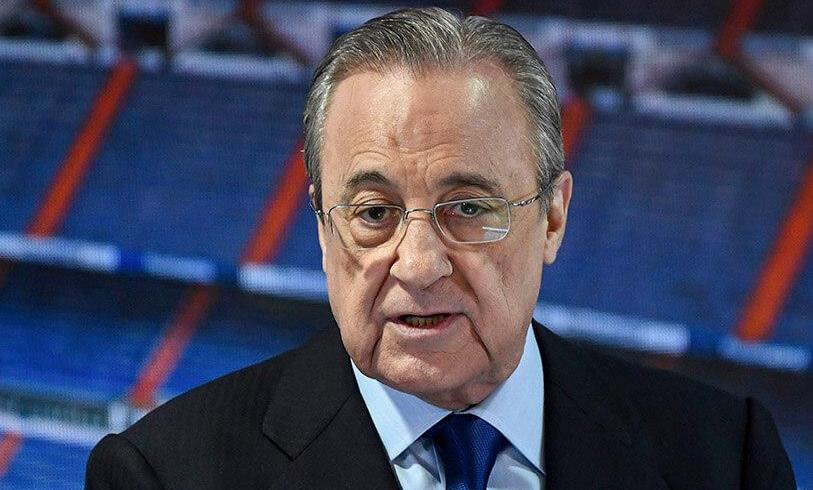 Foot : Florentino Pérez (Real Madrid), président de la "Super League"