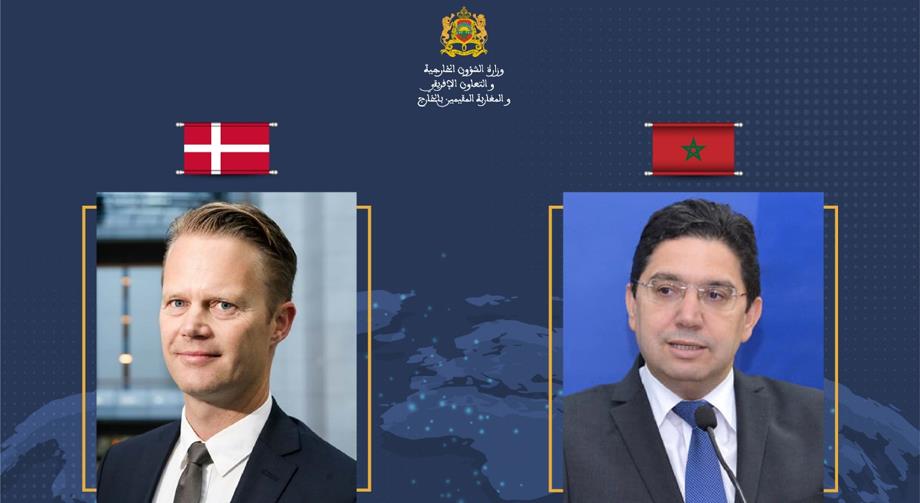 بوريطة يتباحث مع وزير الخارجية الدنماركي