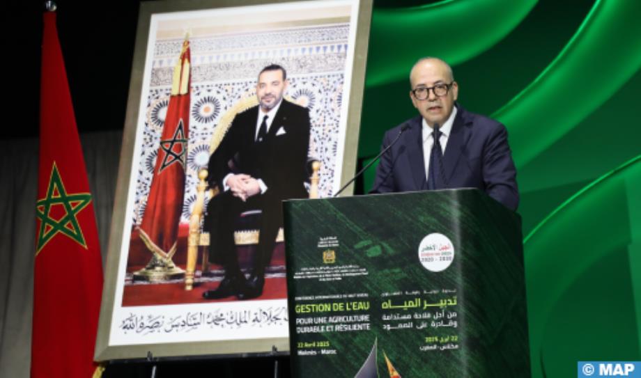 البواري يعلن بلورة برنامج طموح للسقي