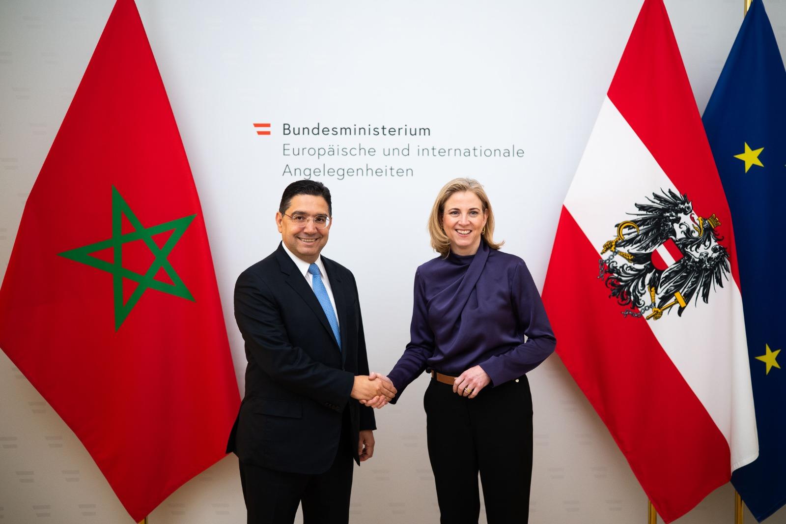النمسا تشيد بالإصلاحات الواسعة التي يشهدها المغرب تحت قيادة جلالة الملك النمسا تشيد بالإصلاحات الواسعة التي يشهدها المغرب تحت قيادة جلالة الملك