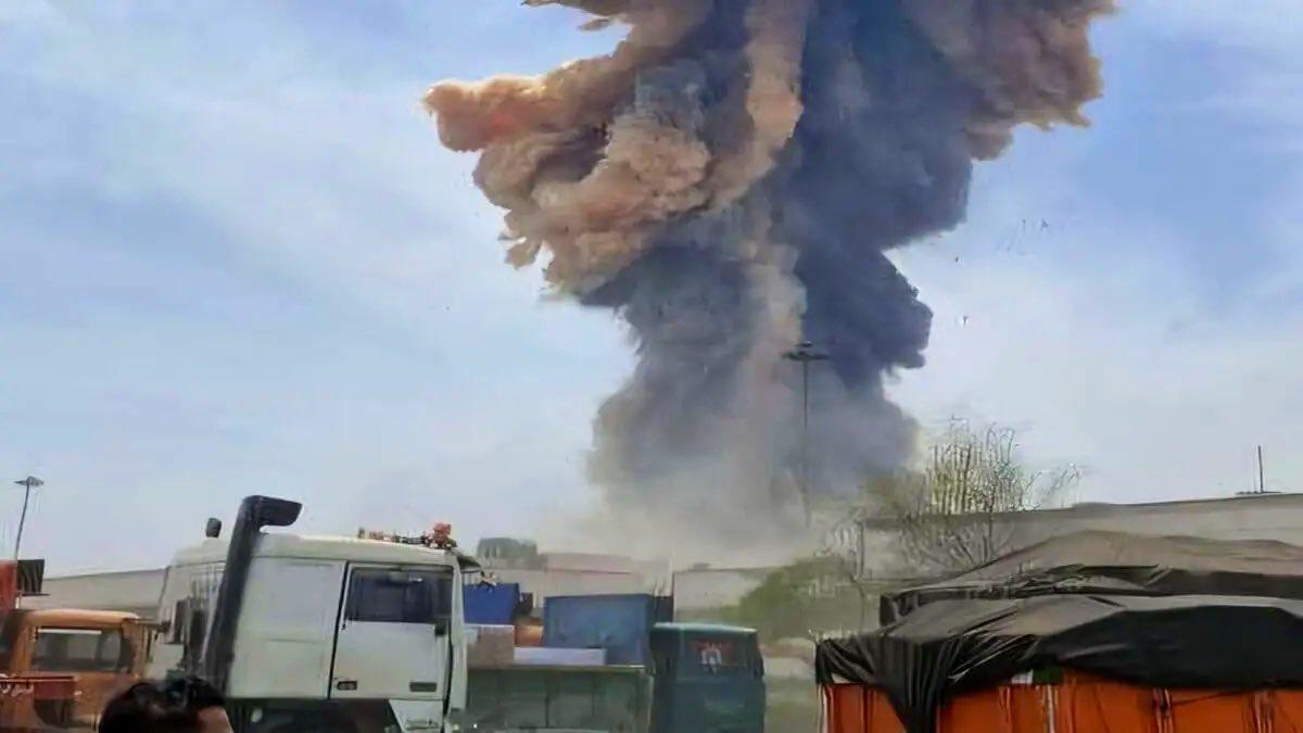 انفجار ميناء بإيران .. حصيلة جديدة