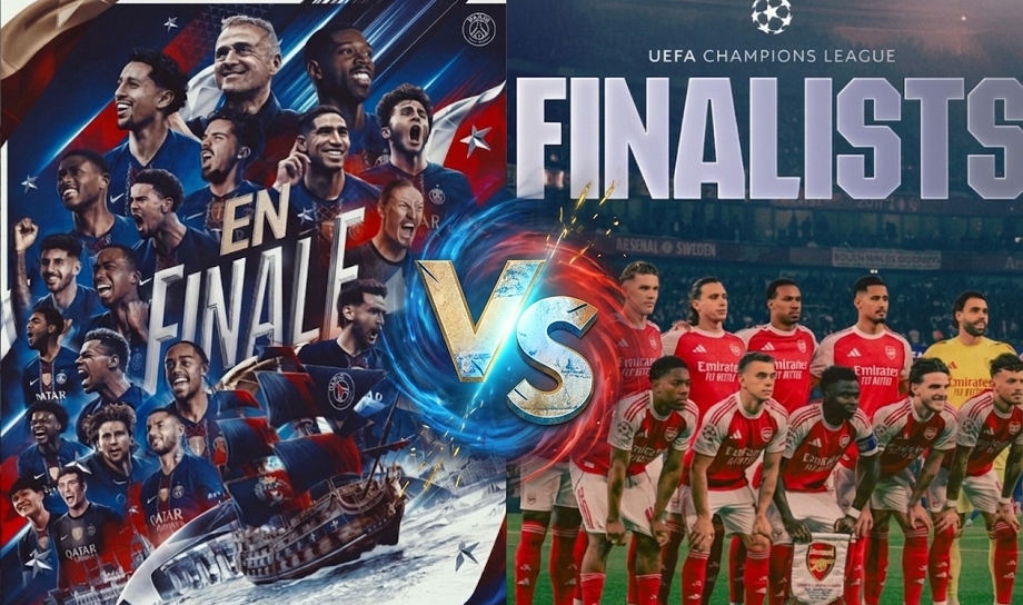 Les finalistes de la Ligue des champions sont connus ... PSG et Arsenal s’affrontent pour le titre