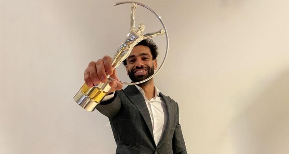 محمد صلاح يتوج بجائزة "لوريوس" للإلهام الرياضي