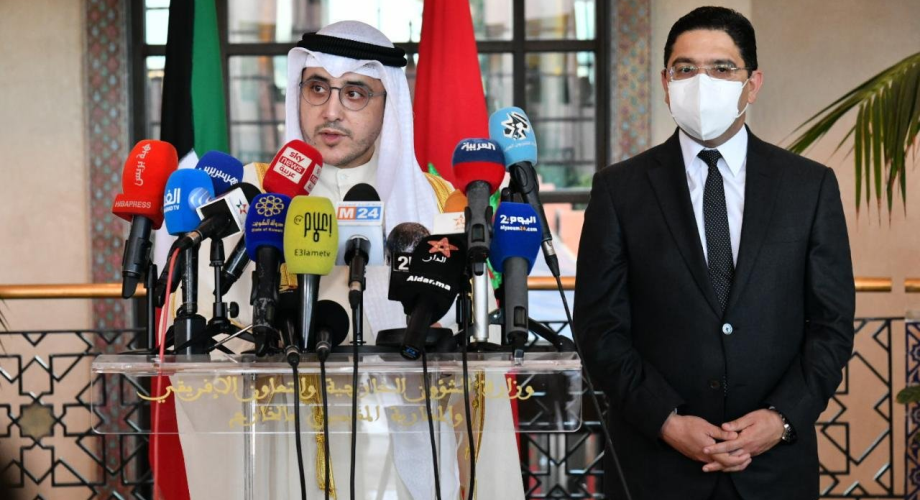 وزير الخارجية الكويتي: المغرب والكويت عازمان على إعطاء زخم مضاعف لعلاقاتهما