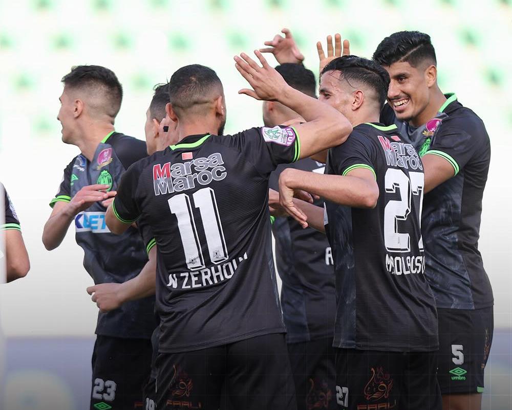 الرجاء يبلغ نصف نهائي كأس العرش بفوزه على حسنية أكادير