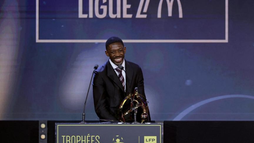 Trophées UNFP : Dembélé meilleur joueur de Ligue 1 pour la deuxième saison consécutive
