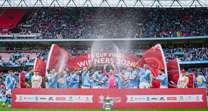 Manchester City bat Chelsea, remporte la FA Cup