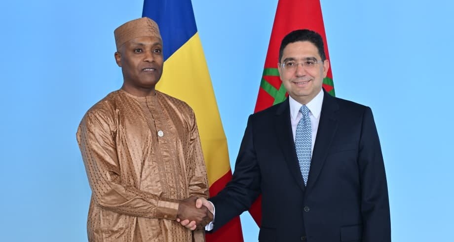 Nasser Bourita s'entretient à Rabat avec son homologue tchadien