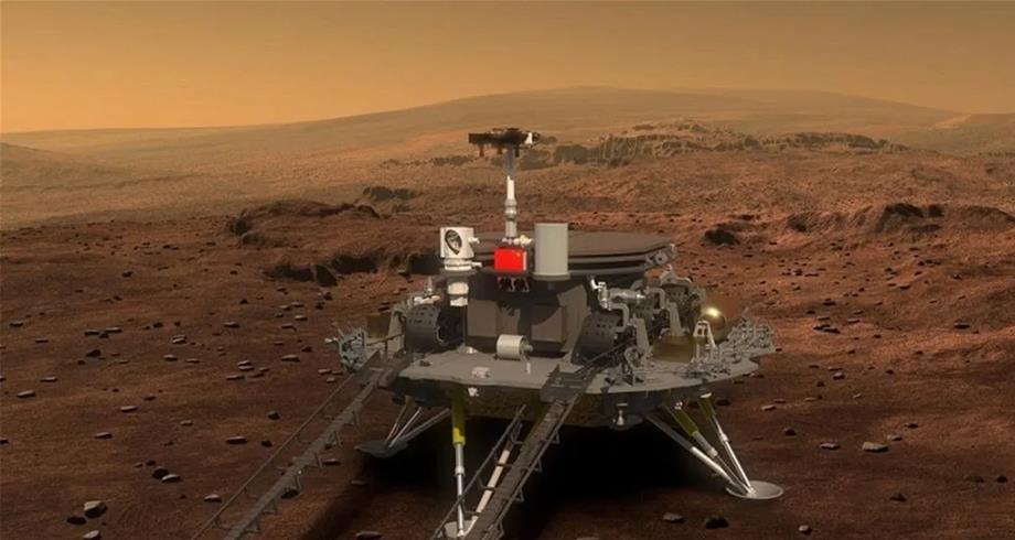 الروبوت الصيني "تشورونغ" يبدأ مهمة استكشافية في المريخ